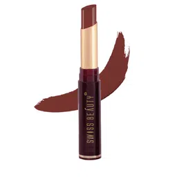 SWISS BEAUTY Non-Transfer Matte Lipstick- Choccolava 11 image 3