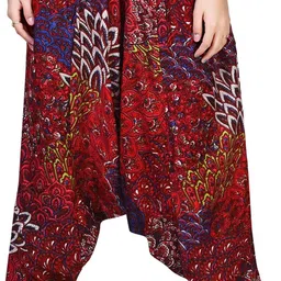 narnari Printed Rayon Women Harem Pants image 4
