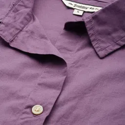 roadster Women Oversized Fit Solid Casual Shirt image 2
