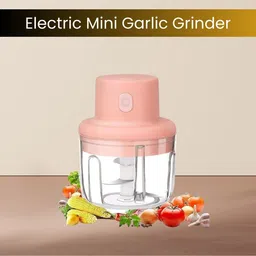 guggu Mini Rechargeable Chopper, Electric Chopper for Onion, Garlic and VegetableB53 Electric Vegetable & Fruit Chopper-picture-15