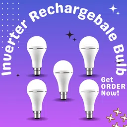 frony Rechargeable Emergency Bulb Inverter Bulb, 3Hr Battery Backup_Pack of 5 P213 3 hrs Bulb Emergency Light-picture-6