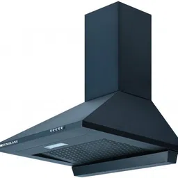 sunblane Eco FL 60 cm 1100 m3/hr Suction Filterless, Push Button Wall Mounted Black 1100 CMH Chimney image 3
