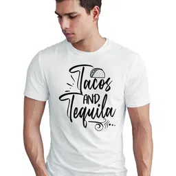 Seekbuylove Men Bio Finish Tacos And Tequila Round Neck Pure Cotton T-shirt-picture-37
