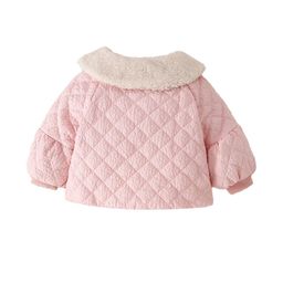 Hopscotch Girls Pink Polyester Printed Jackets-picture-8