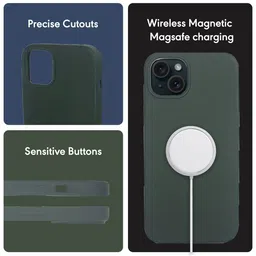 SPRIG Solid Printed iPhone 15 Plus Bumper Case Mobile Accessories image 5
