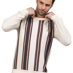 NEXGEN CLUB Unisex Striped Sweatshirt-image-25