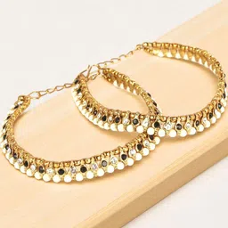 Bhana Fashion Gold-Plated Anklet image 5