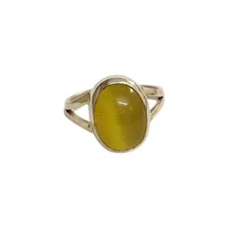 RAVIOUR LIFESTYLE Yellow Alloy Pearls Finger Ring-picture-18