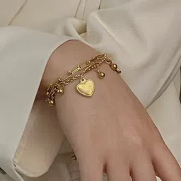 Designs & You Women Gold-Plated Charm Bracelet-picture-20