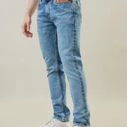 TIM PARIS Ferdinand Men Original Tapered Fit Mid-Rise Stretchable Jeans-picture-23
