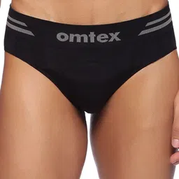 Omtex Pack Of 2 Seamless Mid-Rise Basic Briefs image 3