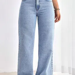 MERCEL Women Original Boyfriend Fit High-Rise Light Fade Stretchable Jeans-picture-34