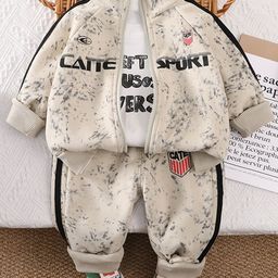 INCLUD Boys Printed Long Sleeves Sweatshirt With Joggers & T-shirt-picture-35