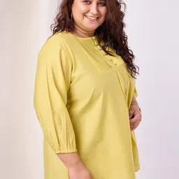 ONRA Tie-Up Neck Ethnic Top image 3