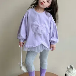 LULU & SKY Girls Embellished Leggings image 3