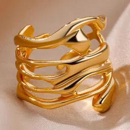 MYKI Gold-Plated Finger Ring image 2