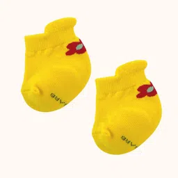 AIR GARB Infants Pack Of 3 Patterned Ankle-Length Socks image 4