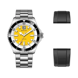 BENTLEY Men Dial & Stainless Steel Straps Analogue Multi Function Watch BL-20-60 image 3