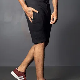 Moda Rapido Men Regular Fit Mid-Rise Cotton Shorts image 2