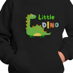 3Colors Boys Printed Hooded Sweatshirt image 2