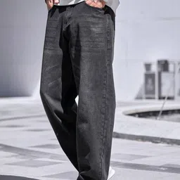 BREXX Men Loose Mid-Rise Light Fade Stretchable Jeans-picture-30