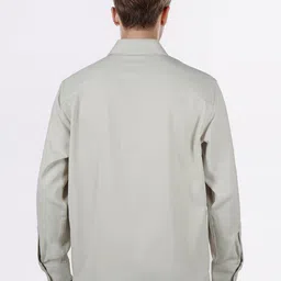 Celio Men Classic Oversized Fit Solid Spread Collar Casual Shirt image 2