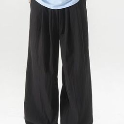 StyleCast x Revolte Men Loose Fit Solid Mid-Rise Regular Trouser-picture-22