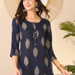 KALINI Wmen Floral Printed Regular Top image 3