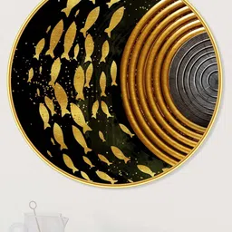 Livin'luxe Multicoloured MDF Other Wall Paintings image 2