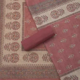 Soch Embellished Pure Cotton Unstitched Dress Material image 3