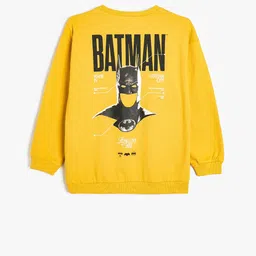 Koton Boys Graphic Printed Cotton Pullover-picture-27