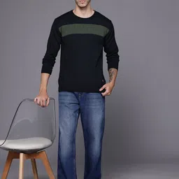 Raymond Self Striped Pullover image 5