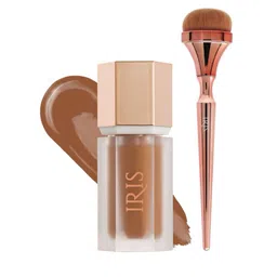 IRIS COSMETICS Set Of 2 So Chiseled Liquid Contour - 6 ml- Shes Toasted With Contour Brush-picture-20