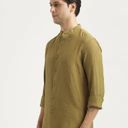 Blu MNKY Men Smart Slim Fit Casual Shirt image 2