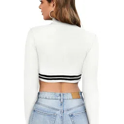 SZN Striped Crop Top image 4