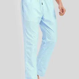 TCI Men Printed Cotton Mid Rise Lounge Pants image 4