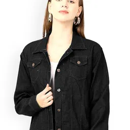 Tripursundari Fashion Women Lightweight Denim Jacket-picture-37