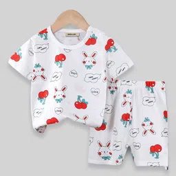 YK Boys Printed T-shirt With Shorts-picture-33