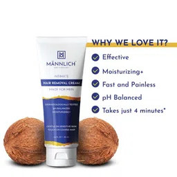 Mannlich Set Of 3 Intimate Hair Removal Cream- 100 ml Each image 4