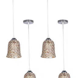 1ST TIME White & Brown Textured Ceiling Lamp-image-26
