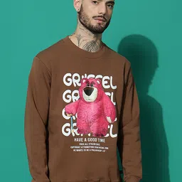GRIFFEL Men Printed Sweatshirt-image-16