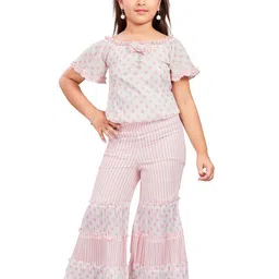 Lei-Chie Girls Printed Top with Pyjamas-picture-29