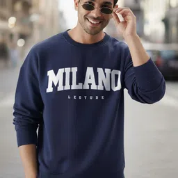 Leotude Men Printed Sweatshirt image 3