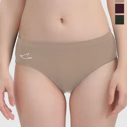 FREECULTR Stylish Hipster Trunks for Women Support Pack of 3 FC-WMN-HPTR-AVG-PW-PKN-03_S-picture-36