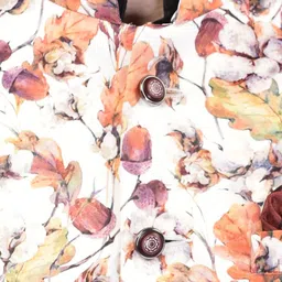 BOWLIFESTYLE Printed Nehru Jacket image 4