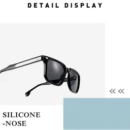 AUGEN Men Square Sunglasses with UV Protected Lens VI-SG-238-C2 image 4