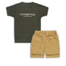 Wish Karo Boys Printed T-shirt with Shorts image 3