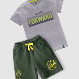 CODEZ Boys Printed T-shirt with Shorts-picture-16