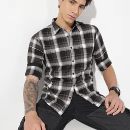 The Roadster Life Co. Checked Casual Shirt-picture-34