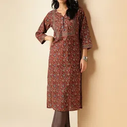 KALINI Women Floral Printed Floral Kurta-picture-30